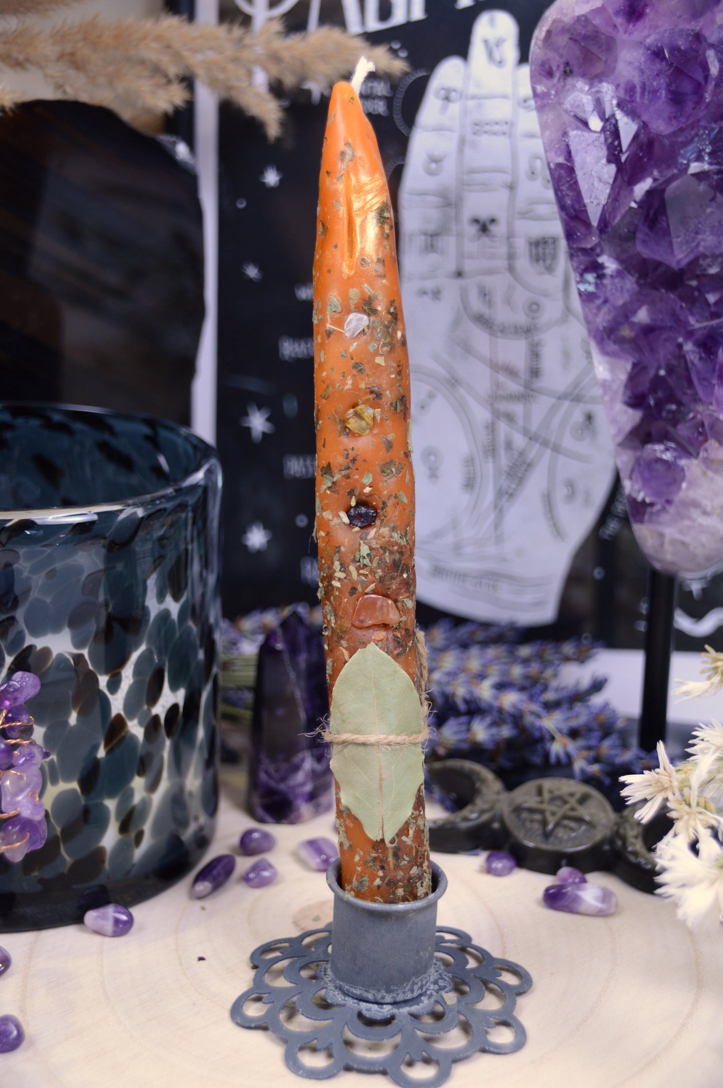 Ritualkerze „Feuer des Neubeginns“