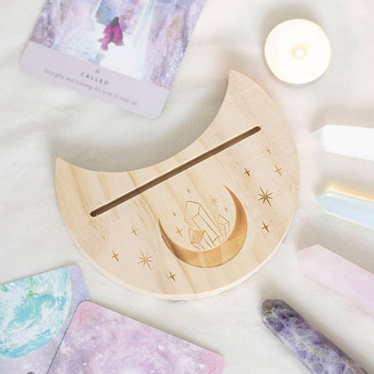 Kartenständer Halbmond