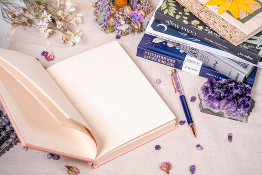 Notizbuch Mondphasen & Sterne