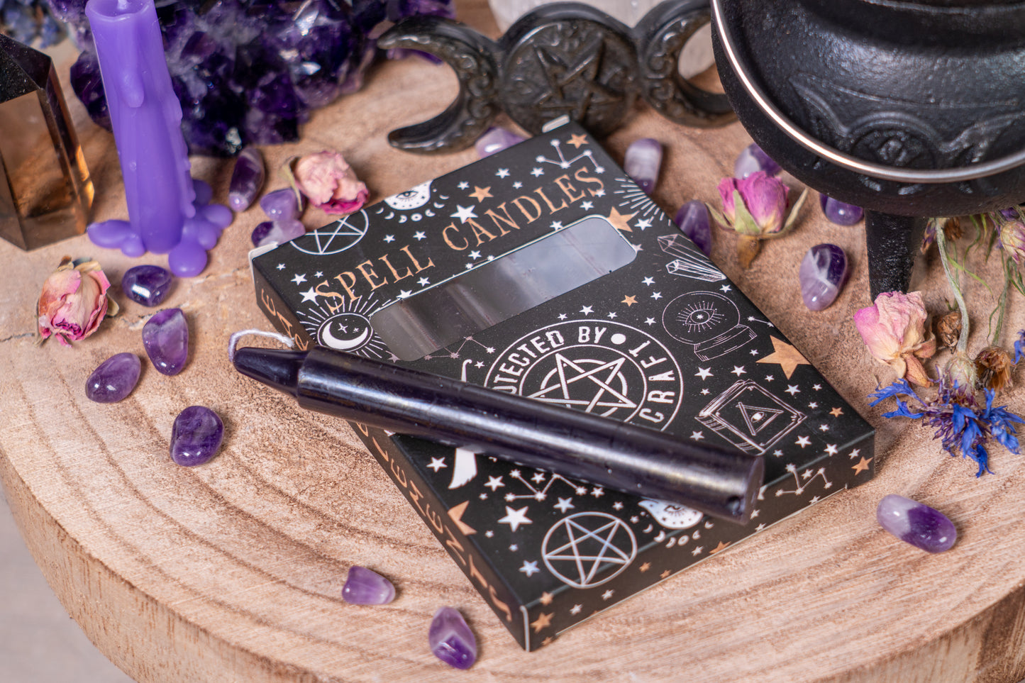 Ritualkerzen Schwarz