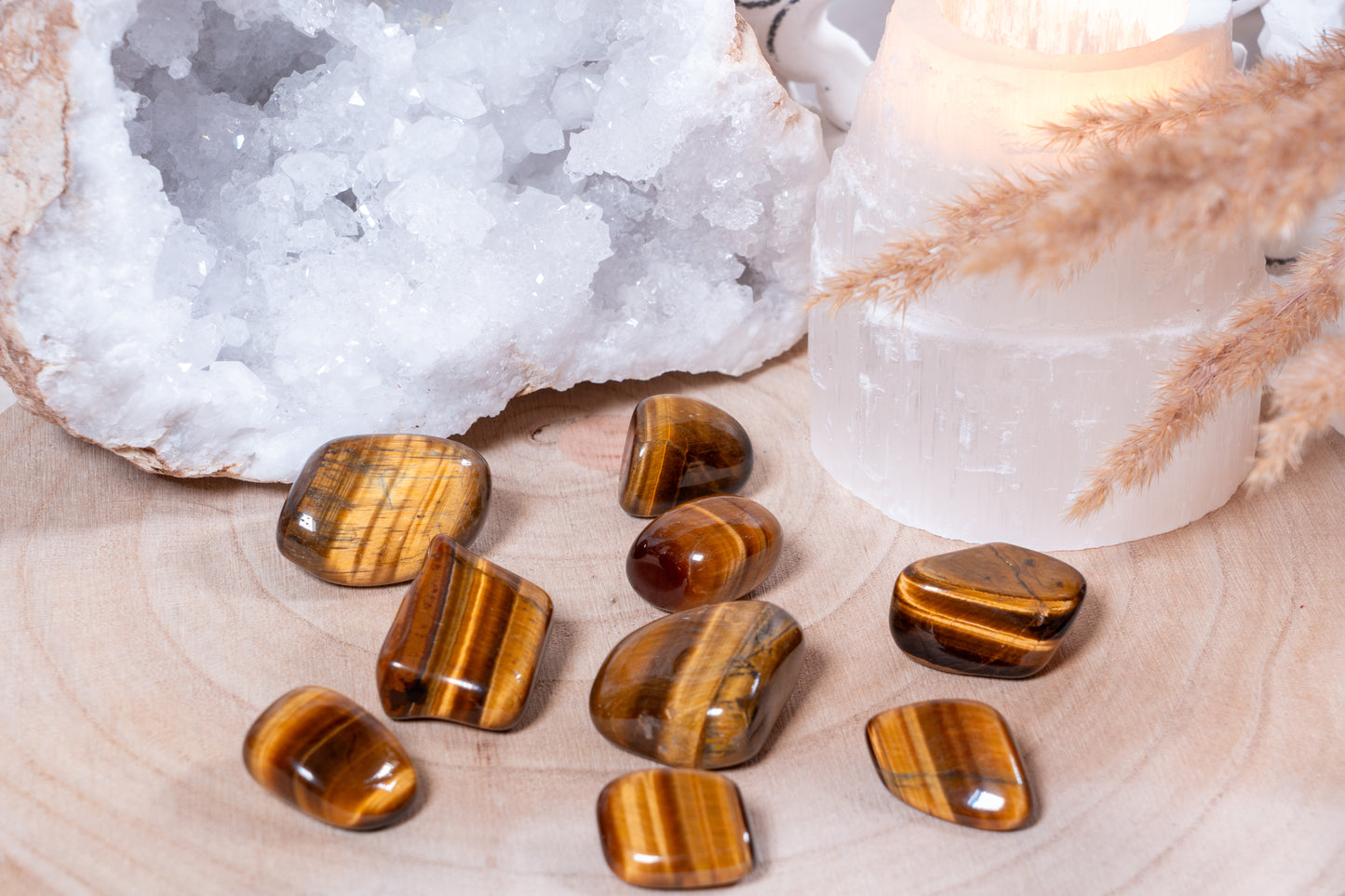 Tigerauge Trommelsteine