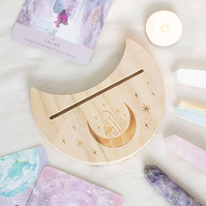 Kartenständer Halbmond