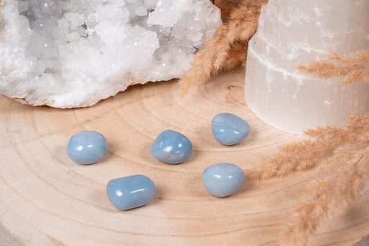 Angelit Trommelstein