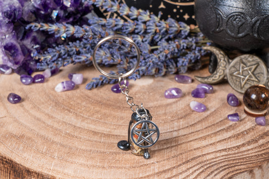 Spelljar Schlüsselanhänger „Schutz im Auto“