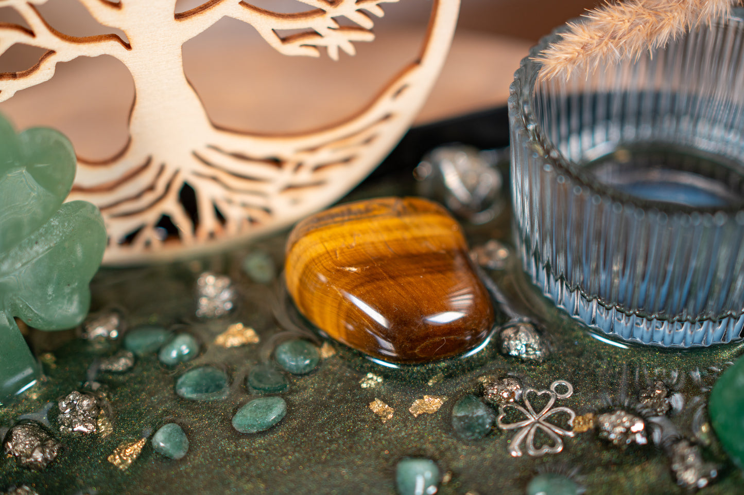 Mini Altar „Goldblatt“