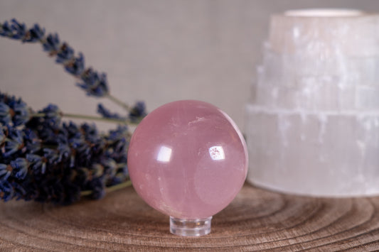 Sternrosenquarz Kugel HQ